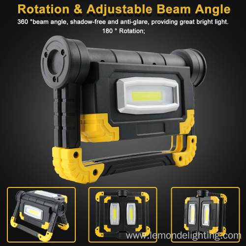 Portable Cordless Work Light Outdoor LED Flood Lights